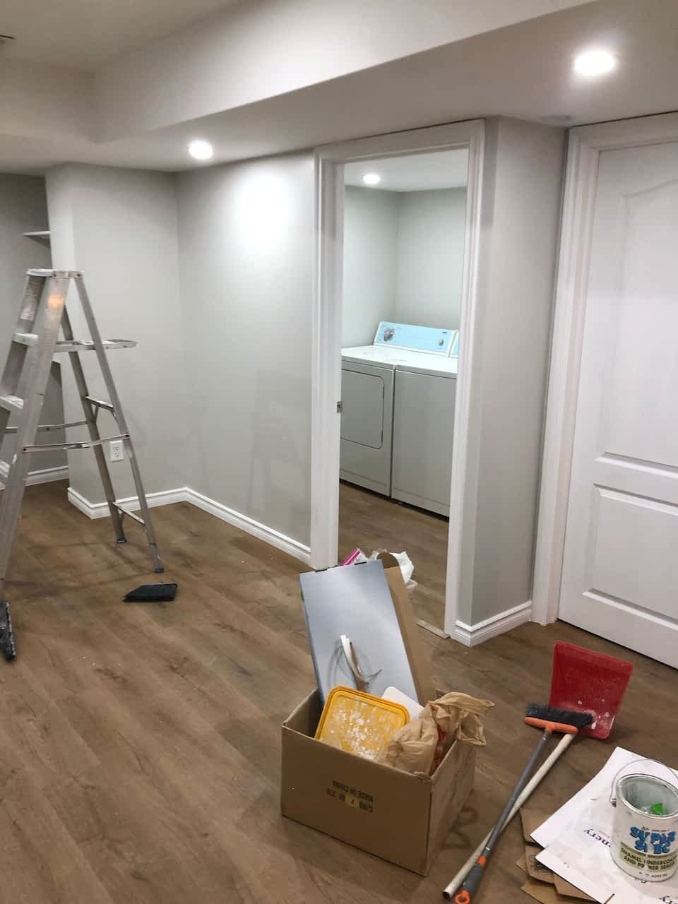 Basement renovation in Mississauga - view 3