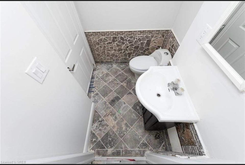 Bathroom before