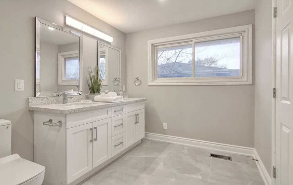 Bathroom renovation in Waterloo - view 1