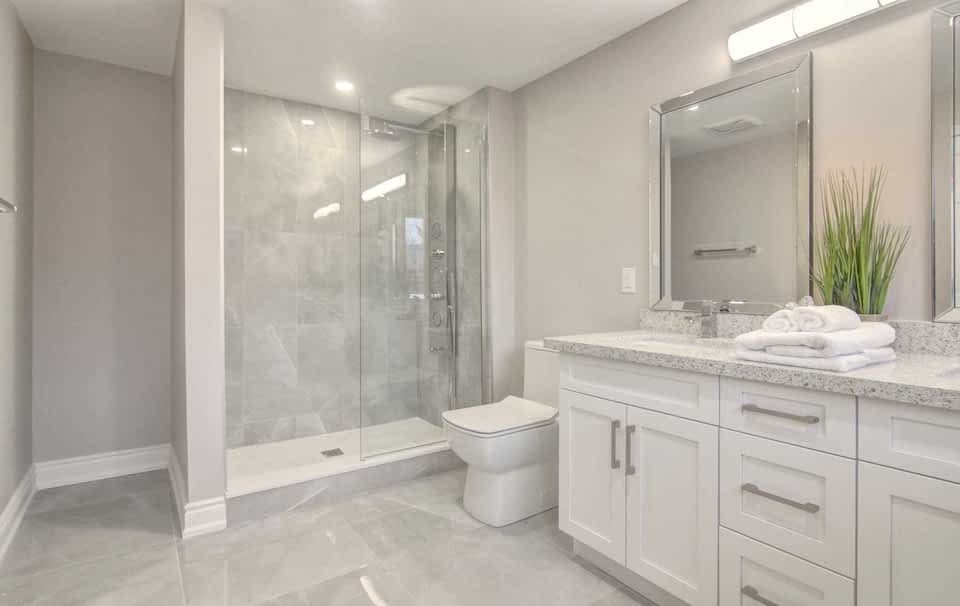 Bathroom renovation in Waterloo - view 2
