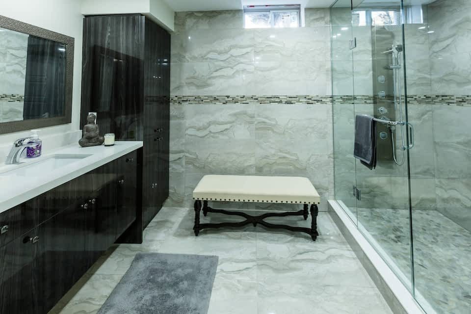 Bathroom renovation in Cambridge - view 1
