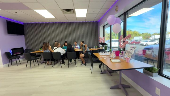 Opening day — dining room
