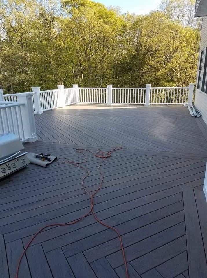 Deck renovation in Brampton - view 1